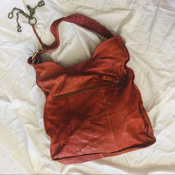 Barbarossa Italian Leather Hobo Large Shoulder Bag - Picture 13 of 15